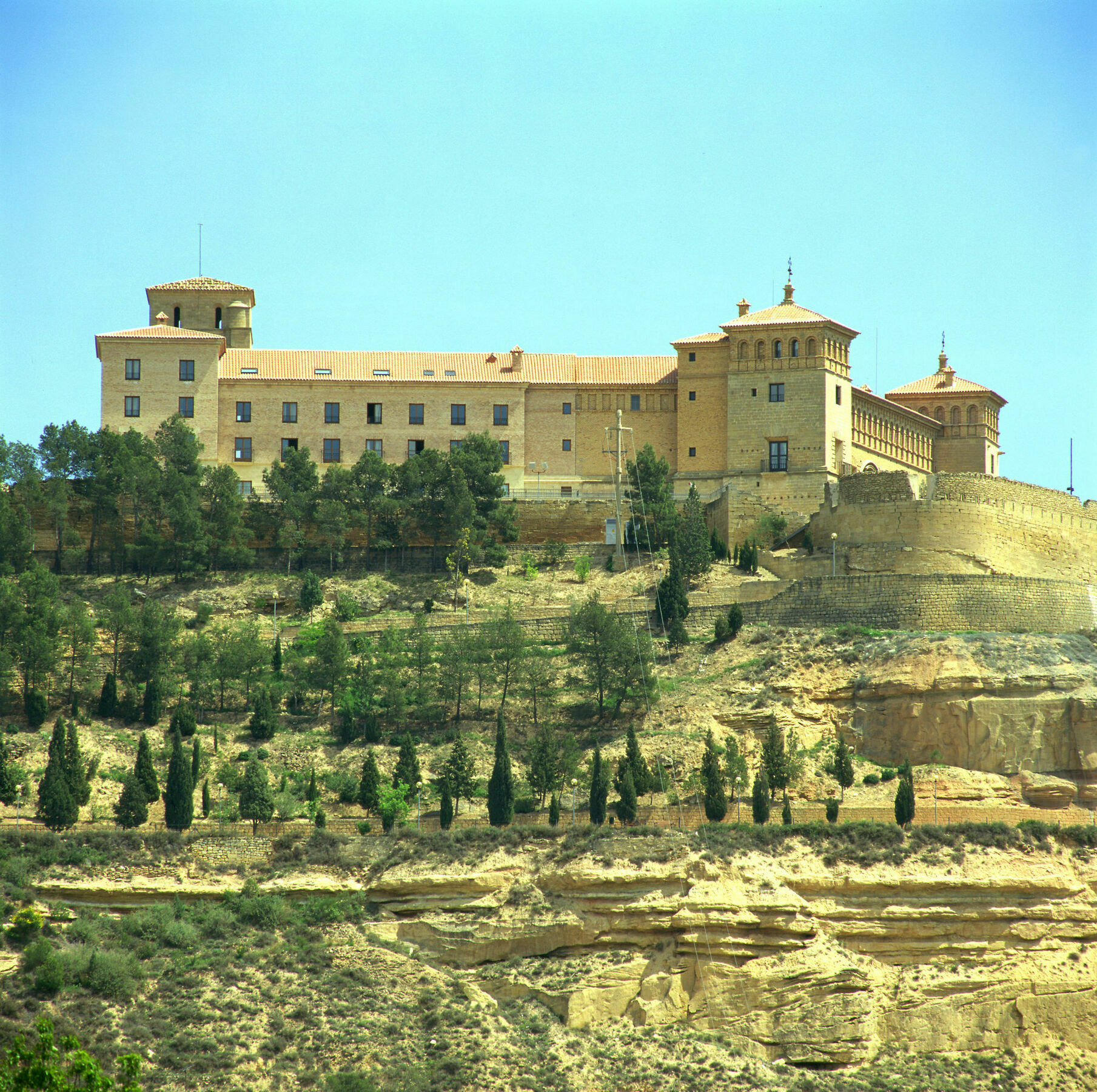 Parador De Alcañiz Exterior foto
